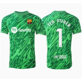Barcelona Ter Stegen #1 Keeper Borte skjorte 2024-25 Kortermet